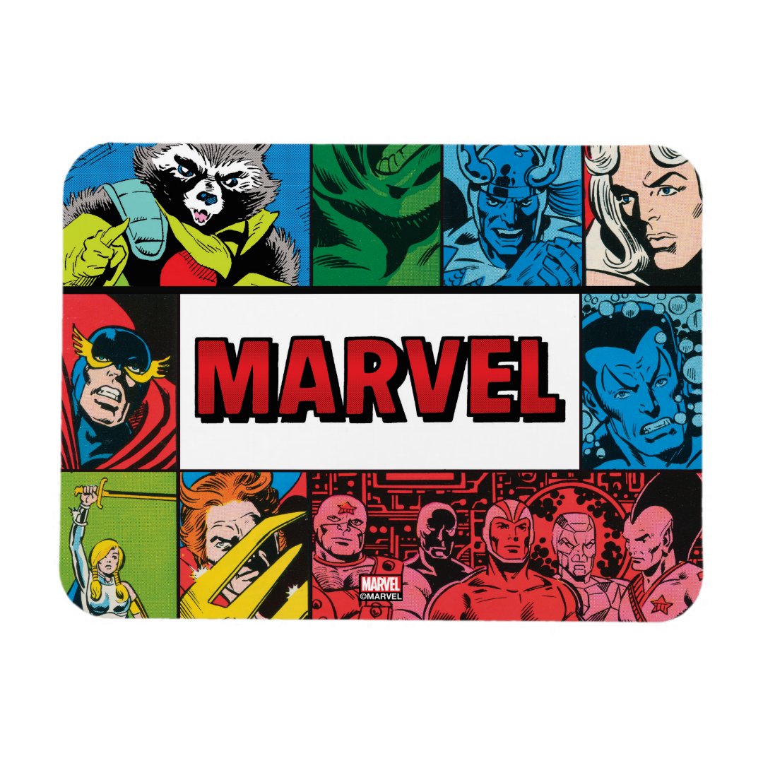 Marvel Comics Hero Collage Magnet | Zazzle