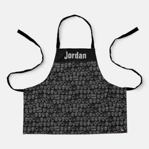 Marvel Comics Hero Head Pattern Apron