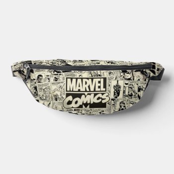 Marvel Comics Pages Pattern Fanny Pack by marvelclassics at Zazzle