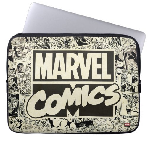Marvel Comics Pages Pattern Laptop Sleeve