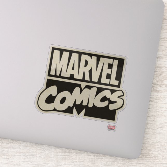 Marvel Comics Pages Pattern Sticker (Detail)