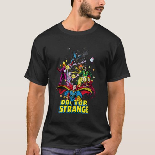 Marvel Comics Retro Doctor Strange Vintage Sorcere T_Shirt