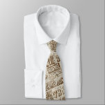 Marvel Comics Sepia Title Pattern Neck Tie<br><div class="desc">Retro Marvel Comics logo and comic book titles for Captain America,  The Invincible Iron Man,  The Amazing Spider-Man,  The Mighty Thor,  The Incredible Hulk,  and Daredevil are arranged in a pattern atop various comic book pages.</div>