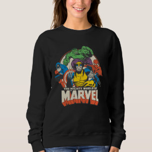 Marvel Comics The Mighty World of Marvel Classic H Sweatshirt