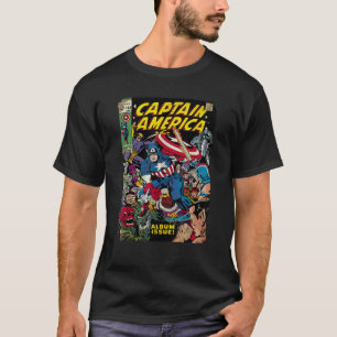 Marvel Comics Vintage Captain America And Villains T-Shirt