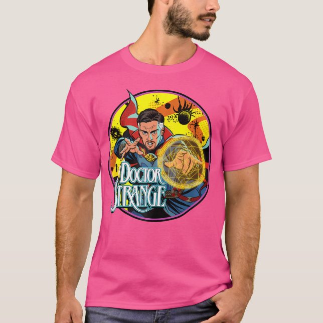 Marvel Doctor Strange Multiverse Of Madness Retro  T-Shirt (Front)