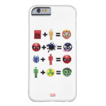Marvel Emoji Character Equations Barely There Iphone 6 Case at Zazzle