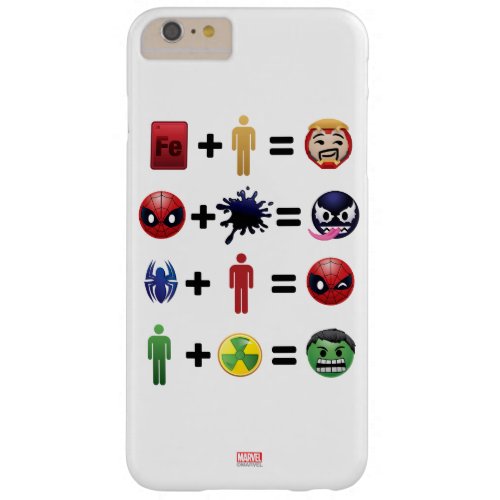 Marvel Emoji Character Equations Barely There iPhone 6 Plus Case