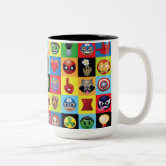 Details about  / Marvel Emoji Character Equations Mug Disney Ceramic Cup
