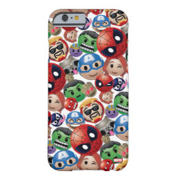 Marvel Emoji Characters Toss Pattern Barely There iPhone 6 Case