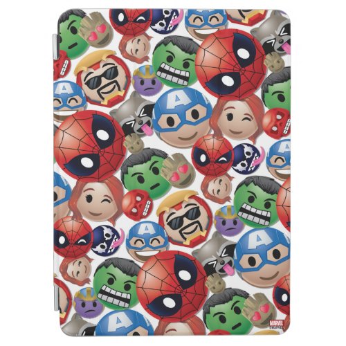 Marvel Emoji Characters Toss Pattern iPad Air Cover