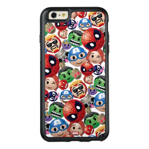 Marvel Emoji Characters Toss Pattern OtterBox iPhone 66s Plus Case