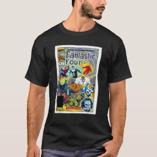 Marvel Exclusive Fantastic Four Vintage Comic Book T-Shirt