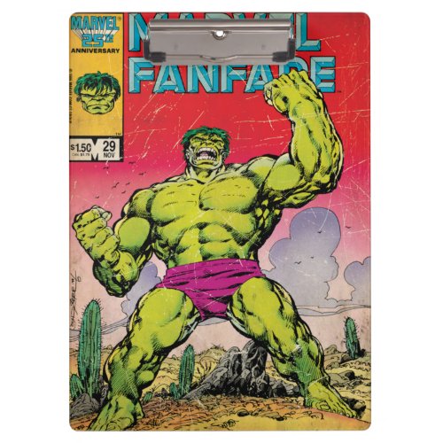 Marvel Fanfare Hulk Comic 29 Clipboard