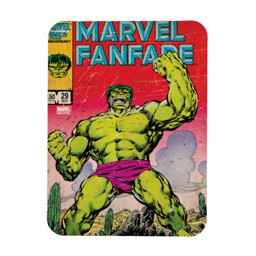 Marvel Fanfare Hulk Comic 29 Magnet