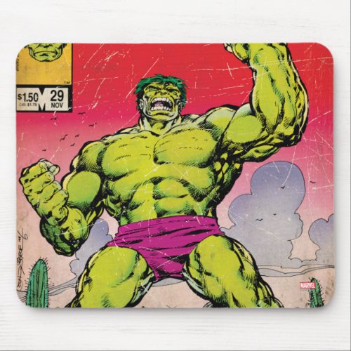 Marvel Fanfare Hulk Comic 29 Mouse Pad