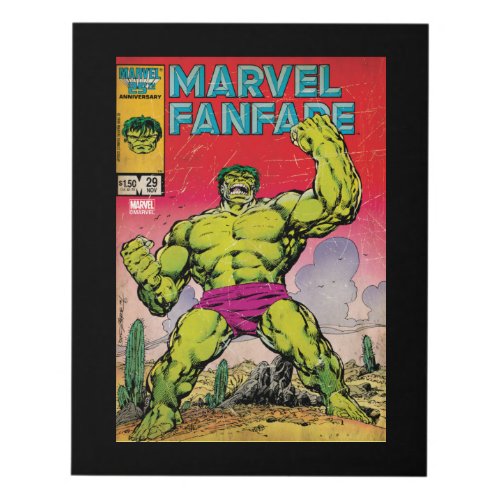 Marvel Fanfare Hulk Comic 29 Panel Wall Art