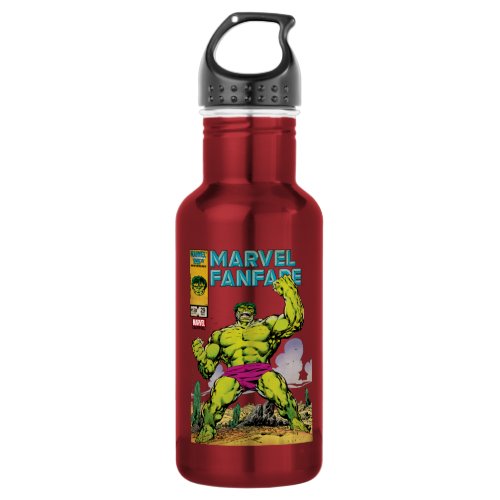 Marvel Fanfare Hulk Comic 29 Stainless Steel Water Bottle