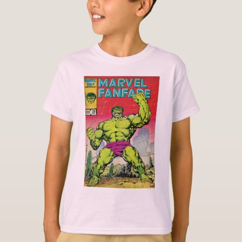 Marvel Fanfare Hulk Comic 29 T_Shirt