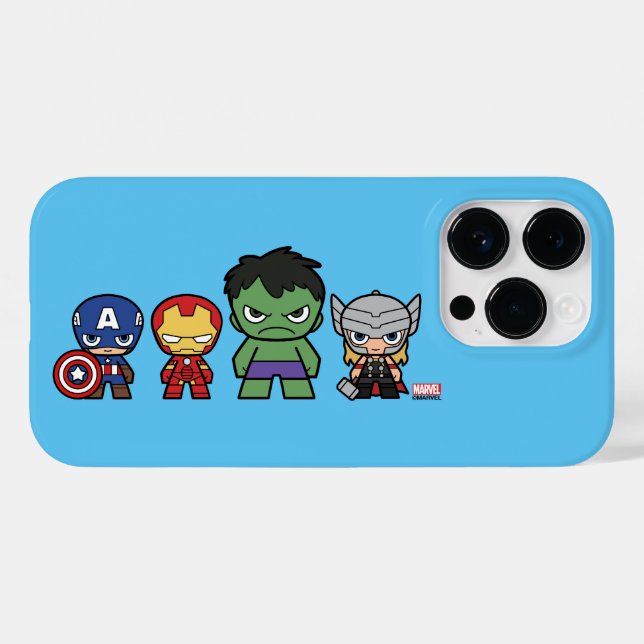 Marvel Go! Avengers Group Case-Mate iPhone Case (Back (Horizontal))