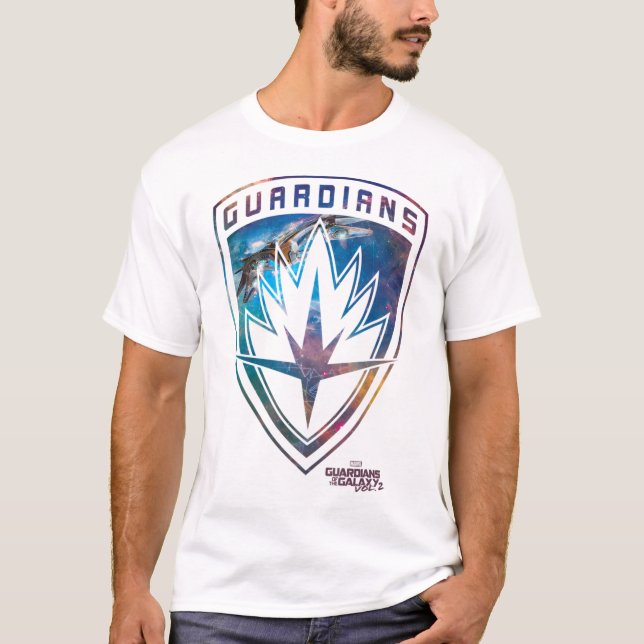 Marvel Guardians Of Galaxy 2 Milano Shield T-Shirt (Front)