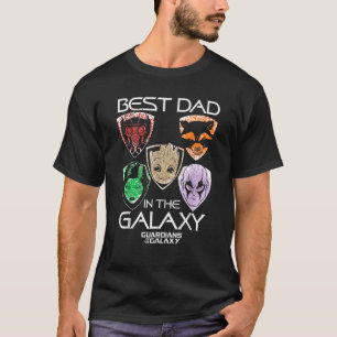 Marvel Guardians Of The Galaxy Best Dad Father s D T-Shirt