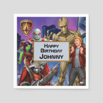 Marvel | Guardians of the Galaxy - Birthday Paper Napkins