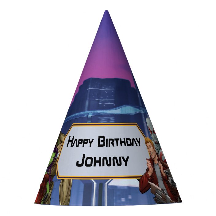 Marvel | Guardians of the Galaxy - Birthday Party Hat | Zazzle.com