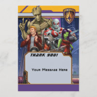 Marvel | Guardians of the Galaxy - Birthday Thank You Card