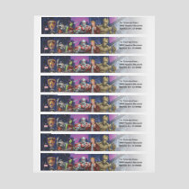 Marvel | Guardians of the Galaxy - Birthday Wrap Around Label