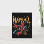 Marvel Halloween Spider-man Spooky Web Swinging  Card