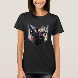 Marvel Hawkeye Kate Clint Lucky The T-Shirt