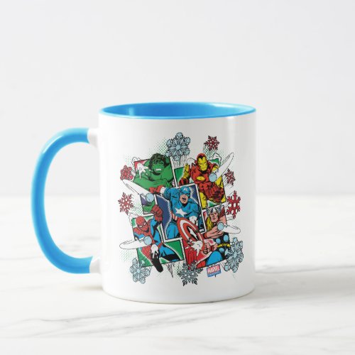 Marvel Hero Snowball Fight Mug