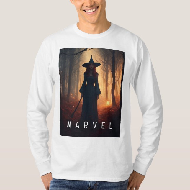 "Marvel Heroes White T-Shirt – Embrace the Superpo (Front)