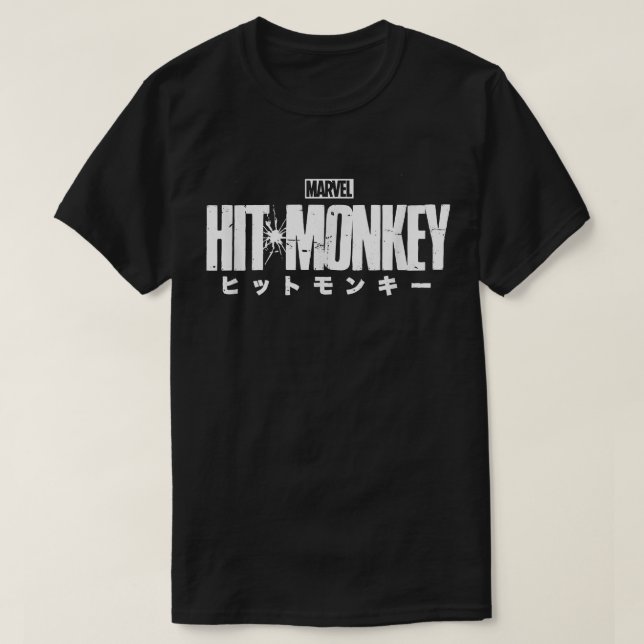Marvel Hit Monkey Logo  T-Shirt (Design Front)