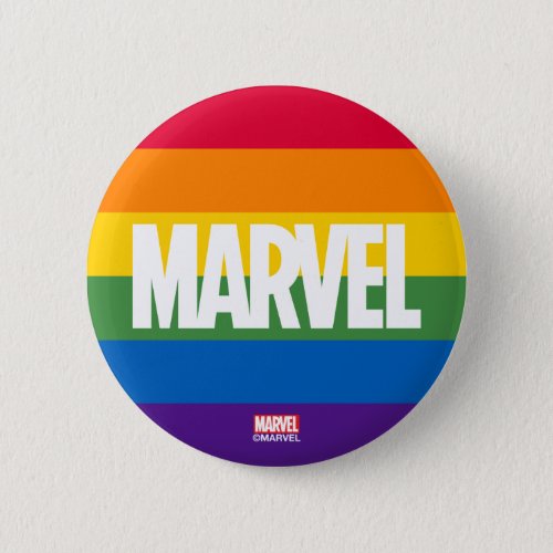 Marvel Horizontal Rainbow Brick Button