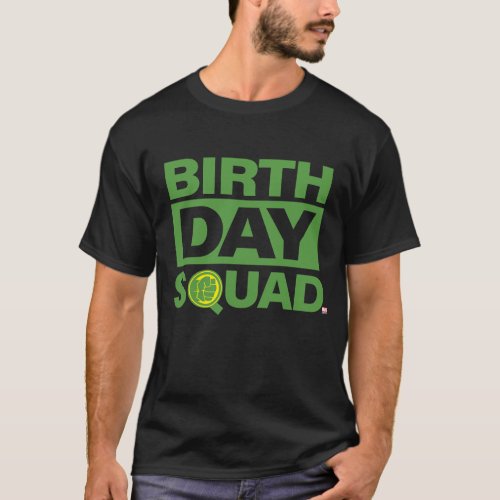 Marvel  Incredible Hulk _ Birthday Squad T_Shirt