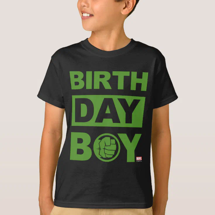 Incredible Hulk Birthday Shirt custom personalized t-shirt add any NAME and AGE 