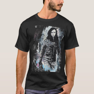 Marvel Jessica Jones Sketch Raglan Baseball Tee