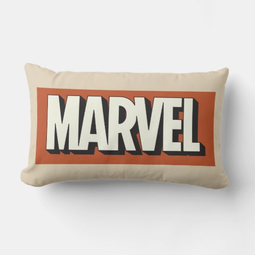 Marvel Logo Classic Dropshadow Lumbar Pillow