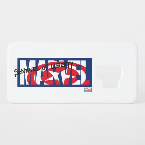 Marvel Logo With Captain America Shield Inside Case_Mate Samsung Galaxy S9 Case