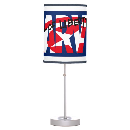 Marvel Logo With Captain America Shield Inside Table Lamp