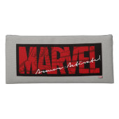 Marvel Logo With Iron Man Blaster Inside Pencil Case (Back)
