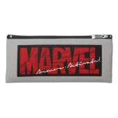 Marvel Logo With Iron Man Blaster Inside Pencil Case (Front)