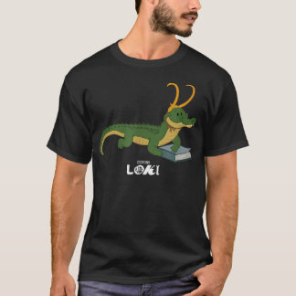 Marvel Loki Alligator Loki Variant Book Reader T-Shirt
