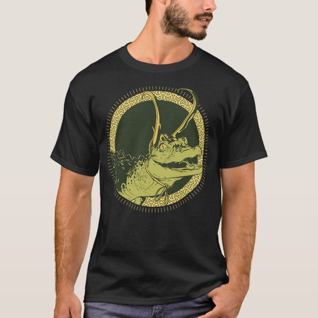 Marvel Loki Alligator Loki Variant Identified T-Shirt (Front)