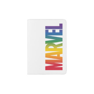 Marvel Rainbow Gradient Logo Passport Holder