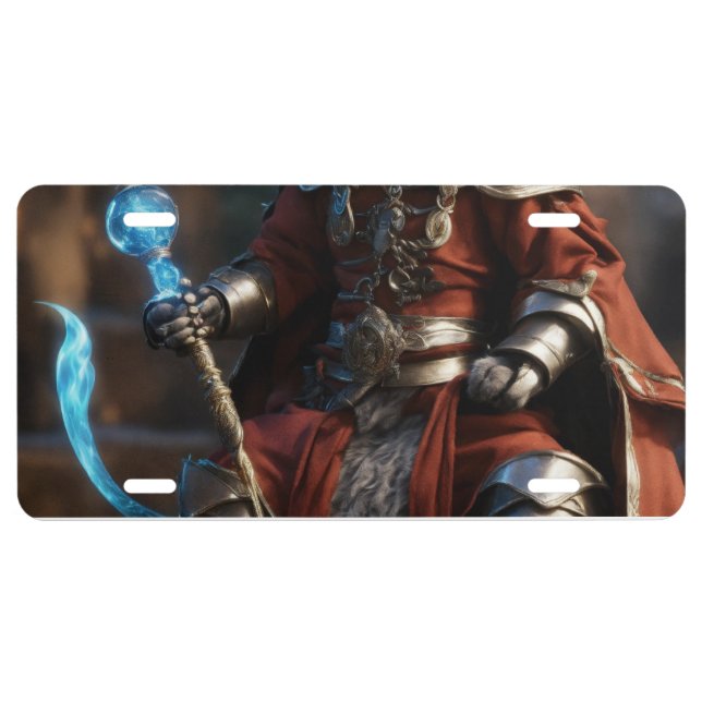  Marvel Sorcerer  License Plate (Front)