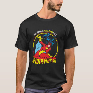 Marvel Spider Woman My Mom is Amazing Mother s Day T-Shirt