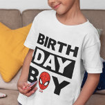 Marvel | Spiderman - Birthday Boy T-shirt at Zazzle